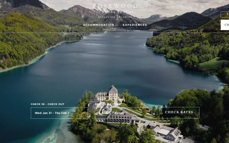 Hotel Schloss Fuschl — Hof bei Salzburg · Lake Fuschl, Salzkammergut
