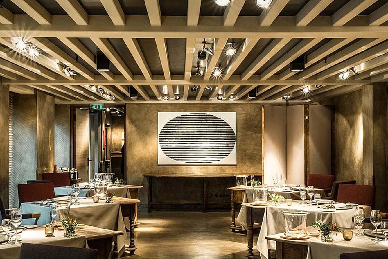 The Atelier restaurant at the Hotel Bayerischer Hof