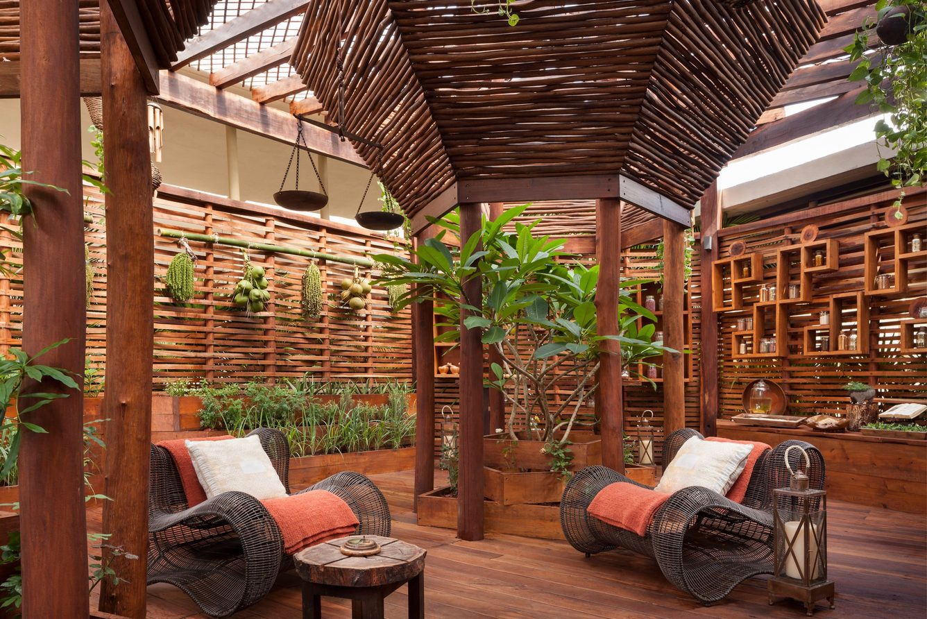 The Kuxtal sensory garden at Rosewood Mayakoba