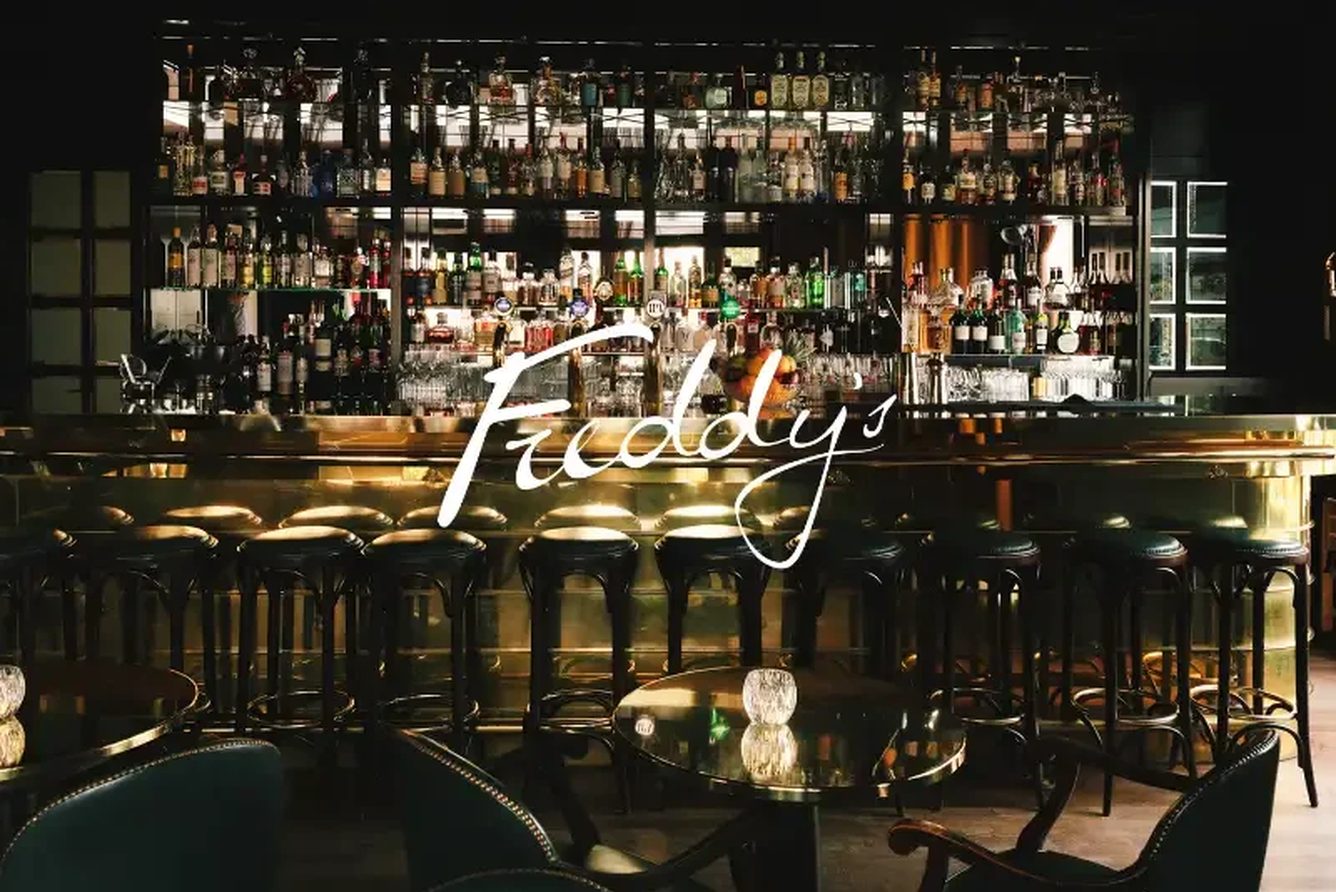 Freddy's Bar at De L'Europe Amsterdam, the hotel bar named after Freddy Heineken
