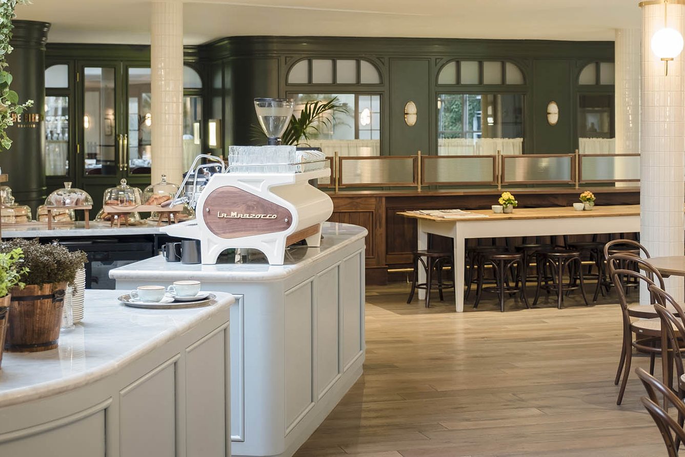 The Birnam Brasserie café interior at Gleneagles