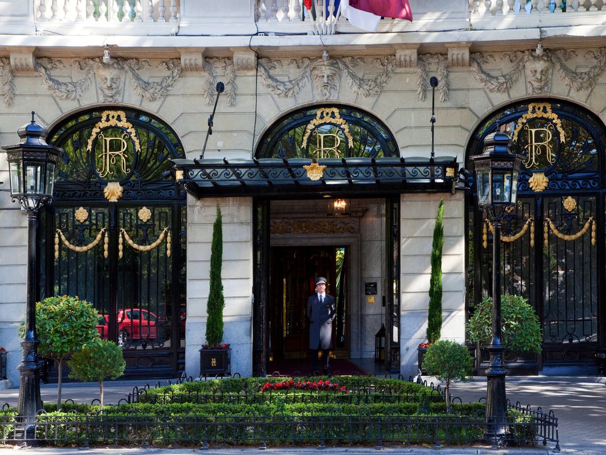 Mandarin Oriental Ritz, Madrid — a guest room in the restored palace hotel