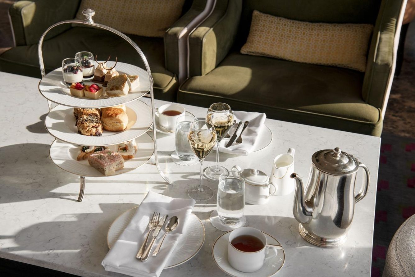Afternoon tea served at Grand Hotel Stockholm
